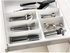 STÖDJA Cutlery tray - white 51x50 cm