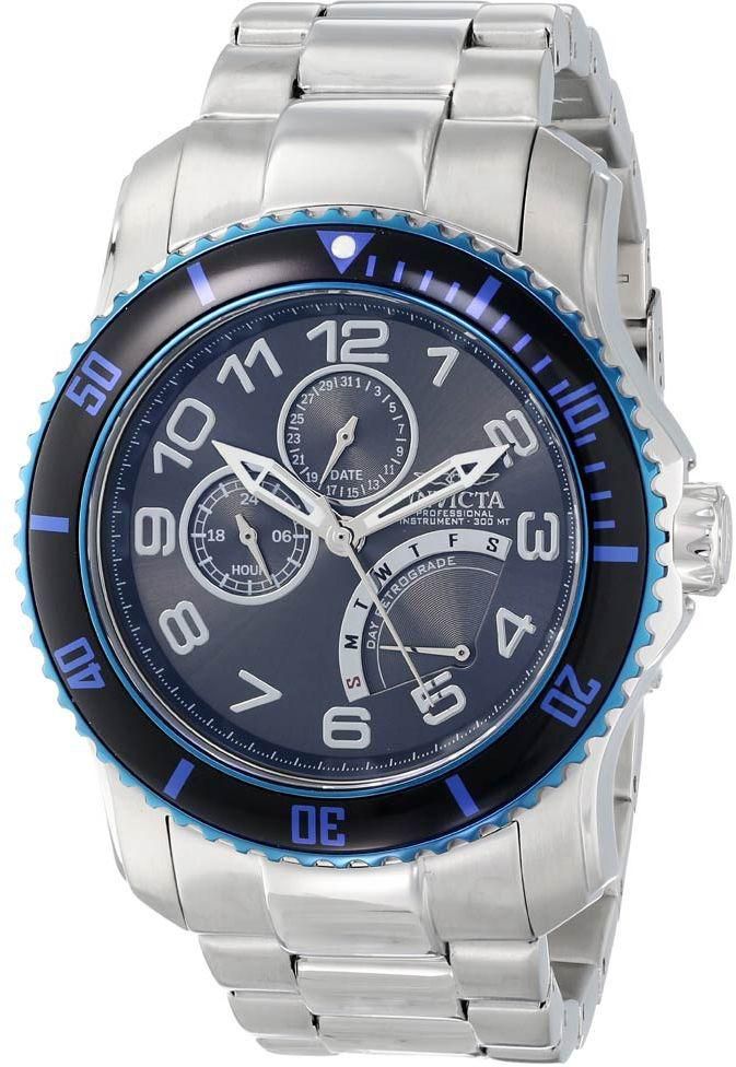 Invicta Pro Diver For Men Black Dial Stainless Steel Band Watch - INVICTA-15339