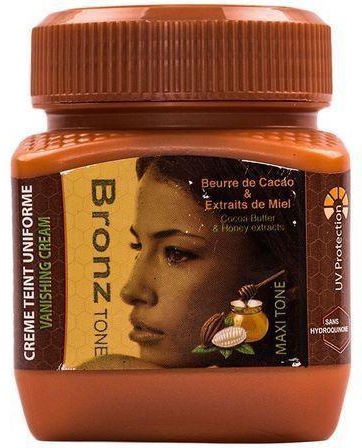 Bronze Tone Maxi Jar Cream with Cocoa Butter & Honey Extracts - 240ml