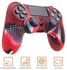 Anti-slip Silicone Cover Skin Case For PS4 Pad Controller