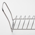 VÄLVÅRDAD Dish drying rack, stainless steel, 12x32 cm - IKEA