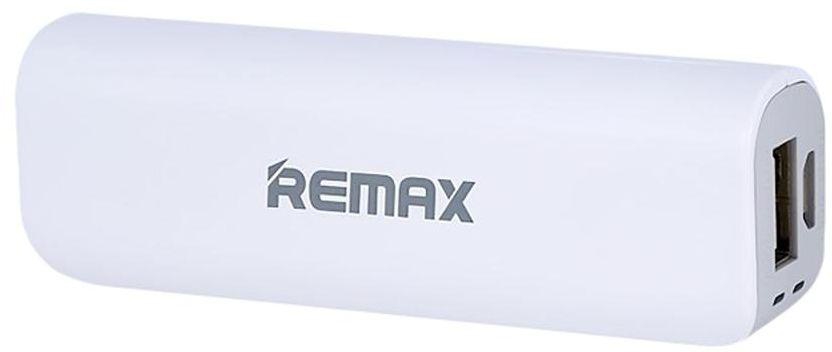 Remax Mini 2600 mAh Power Bank - White and Grey