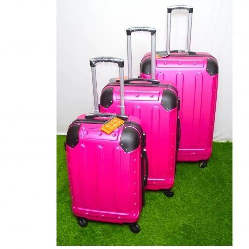 CLEARANCE OFFER Good Partner 3 In 1 Fibre PVC Suitcase