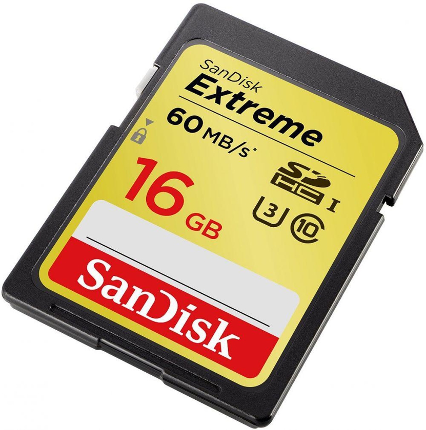 SanDisk Extreme SDHC 16GB 60MB/s Class 10 [SDSDXN-016G-G46]