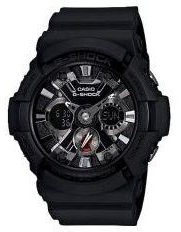 Casio GA-201-1ADR Resin Watch - Black