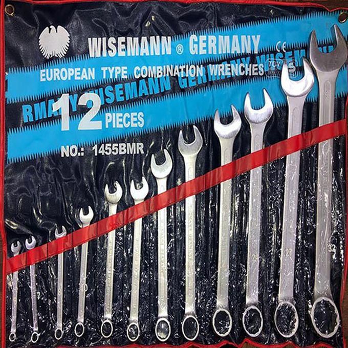 Wisemann German Ratchet Wrench Set 12 Pieces