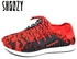 Shoozy Lace Up Sneakers - Red / Black