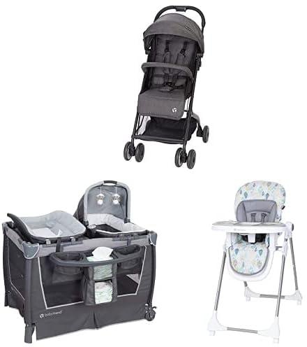 JETAWAY COMPACT STROLLER- ASH Retreat Nursery Center - Robin Aspen ELX High Chair Basil
