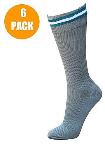 Generic 6 Pack Boy School Socks - White Green Stripes price from jumia ...