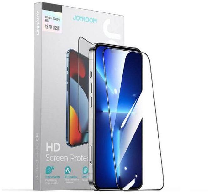 JOYROOM Knight 2,5D TG Tempered Glass For IPhone 14 Pro Max Full Screen With Frame Transparent (JR-H02)