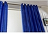 FSGS Sapphire Blue 100 X 250CM Pure Color Grommet Ring Top Blackout Window Curtain 70201