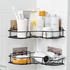Multi-functional Metal Storage Shelf For The Bathroom Or Kitchen Corner