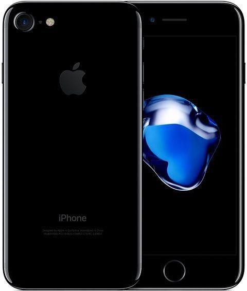 Apple iPhone 7 Without FaceTime - 128GB, 4G LTE, Jet Black
