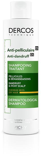 Vichy Dercos Anti-Dandruff Dry Hair Shampoo 200 ml