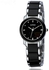 KIMIO K455L Quartz Women Dress Watch with Alloy Strap 10M Daily Water Resistant Black and Silver