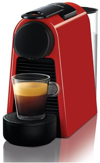نسبرسو ايسينزا مينى ماكينة صنع القهوة 0.6 لتر, أحمر - D030RE