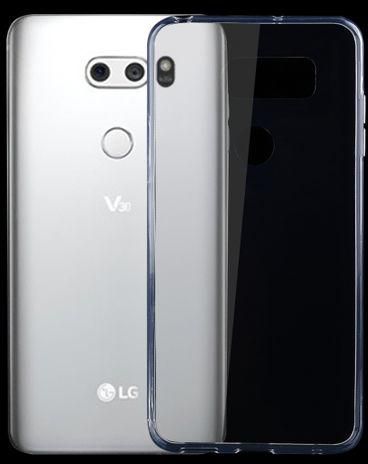 For LG V30 0.75mm Ultra-thin Transparent TPU Protective Case (Transparent)