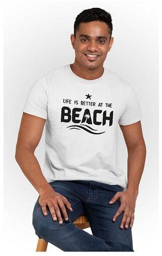 Life Is Better At The Beach T-Shirt White