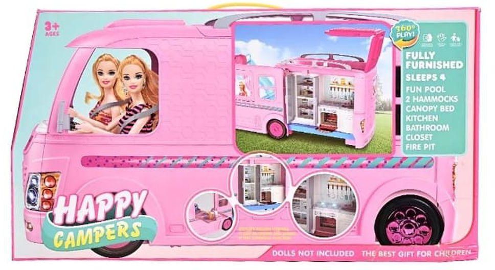 Barbie Doll Car Camper Super Caravan Motorhome Toy