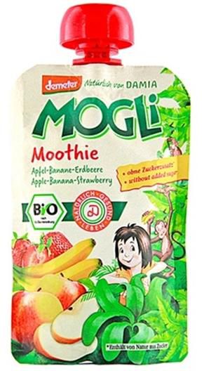 Mogli Moothie Apple Banana Strawberry - 100 g