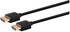 Monoprice Ultra 8K High Speed Hdmi Cable - 2 Feet - Black | 48GBps, 8K@60Hz, Dynamic Hdr, Earc, Supports 3D Video And Multiview Video - Ultra Slim Series