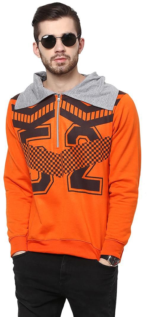 Yepme - Hooded Sweatshirt, Orange
