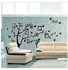 Photo Frame Memory Tree Wall Sticker Room Decoration Black 90x60cm