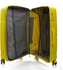 Crossland Yellow 3 Pc. Set Of Inch Trolley Luggage,TSA Lock , Expandable Double Zipper
