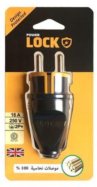 Power Lock Male Plug - 16 A - 250 V - 3500 Watt