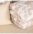 7-Piece Boutique Chintz King Size Comforter Set Cotton Beige 220 x 240cm