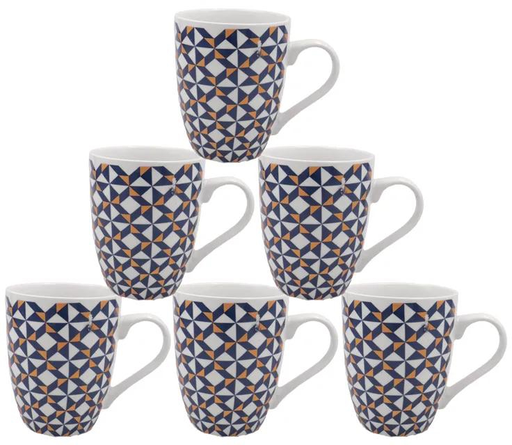 Niceone 6pcs 370ML   High Quality Porcelain Tea Milk Coffee Ceramic Cups(BYD-CUP-5216 MILK CUP)