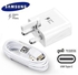 Samsung Galaxy M20 Fast CHARGER 25W/USB TYPE C To C Cable