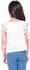 Basicxx White Girls T Shirt Size 2-3 Years