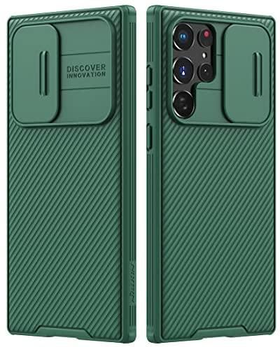 S22 Ultra Phone Case 2022 Nillkin for Samsung Galaxy S22Ultra Case, CamShield Pro Case with Slide Camera Cover,for Samsung S22 Ultra 5g case 6.8'' - Green