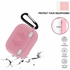 Protective Cover With Keychain Support For AirPods Pro - Pink