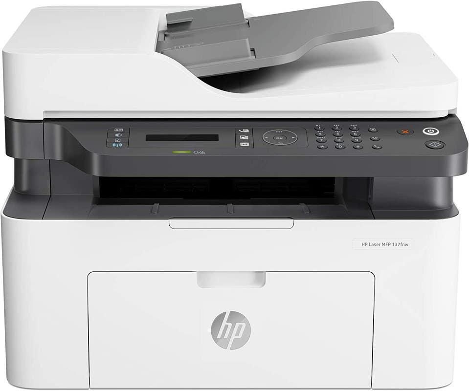 Get Hp 137Fnwlaserjet Printer, Print Up To 21 Copy/M - White Black with best offers | Raneen.com