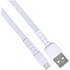 Remax RC-116I Pvc Data Cable Armor Series 2.4A For Iphone 100 cm - White