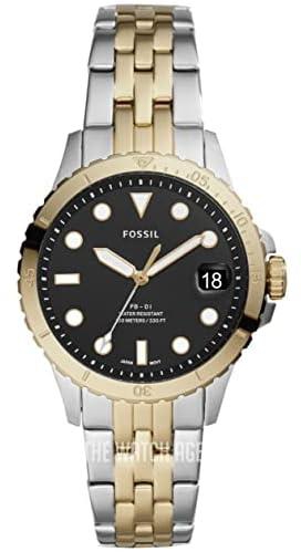 Fossil Women's FB-01 Three-Hand Date Stainless Steel Watch, ES4745
