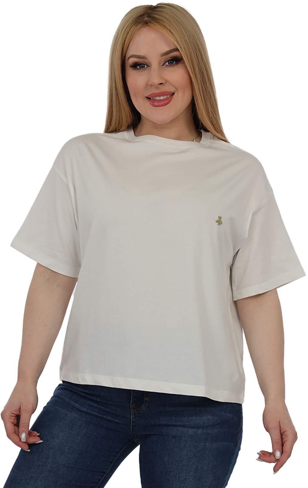 La Collection T-Shirt for Women - Medium - White