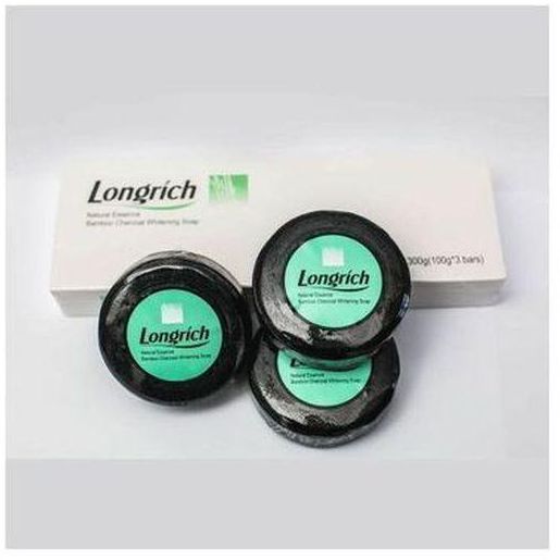 Longrich Natural Essence Bamboo Charcoal Soap X 2