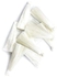 12-Piece Craft Silk Tassle White 2inch