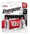 Energizer max alkaline battery AA &times; 8 pieces