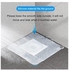 Stopper Silicone Floor Drain Anti-Odor Mat, Silica Gel Drain Plugs, Anti-Odor Deodorizing Cover, Sewer Deodorization 2Pieces Suitable for Kitchen, Bathroom and Laundry (White 5*5 Inch 2 Piece Set)
