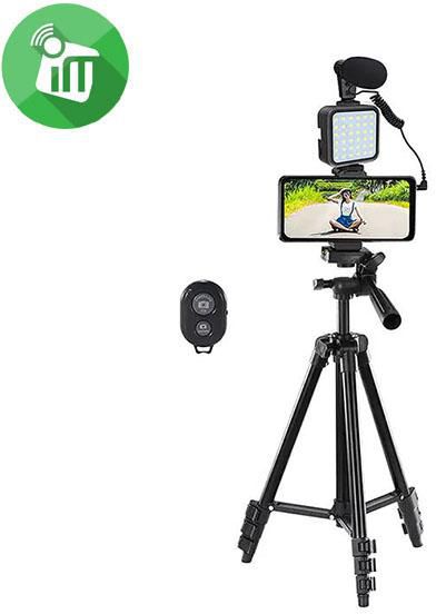 Jumpflash KIT-05LM Vlogging Kit With Tripod 125cm