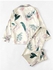 SHEIN 7pcs Floral Print Satin Pajama Set