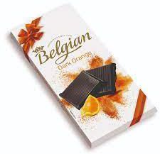 The Belgian Dark Choco With Orange 100g