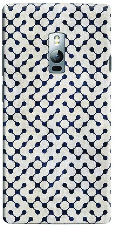 Stylizedd OnePlus 2 Slim Snap Case Cover Matte Finish - Connect the dots (White)