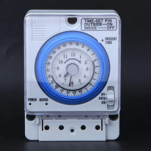 Timer switch relay Programmable mechanical timer switch Manual/automatic TB-388 Time switches AC220V 10A DIY home for lights electrical equipment