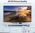 فينشن موزع HDMI 2K 4K عند 30 هرتز، موزع فيديو وصوت لمفتاح HDMI لاجهزة التلفزيون عالي الدقة والكمبيوتر وجهاز العرض وبلاي ستيشن 3 وبلاي ستيشن 4 واكس بوكس ودي في دي (1 في 4 خارج)