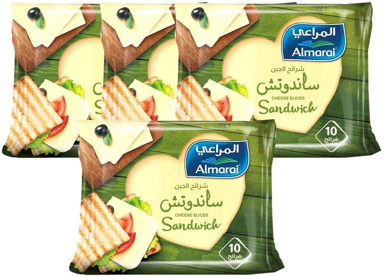 Almarai Sandwich Cheese Slices 200g Pack of 4